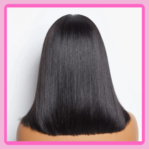 Bob Wig Lace Frontal 13*4 Human hair wig Lace Bob SDD Wig 200% Density Straigh hair
