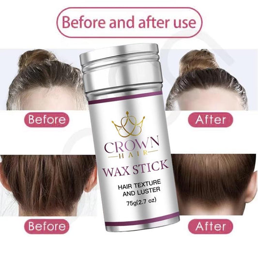 Pack of 1 Crown Hair Wax Stick Hair Texture and Luster