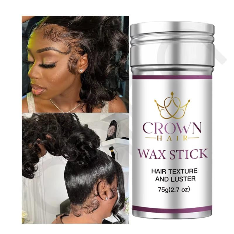 Pack of 1 Crown Hair Wax Stick Hair Texture and Luster